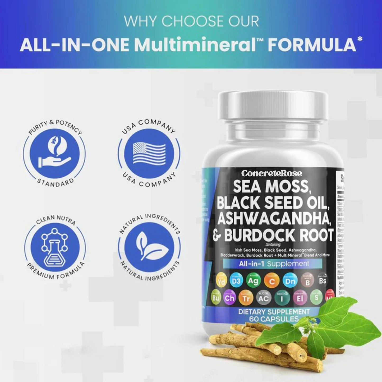 SeaMoss Multivitamin - 60ct