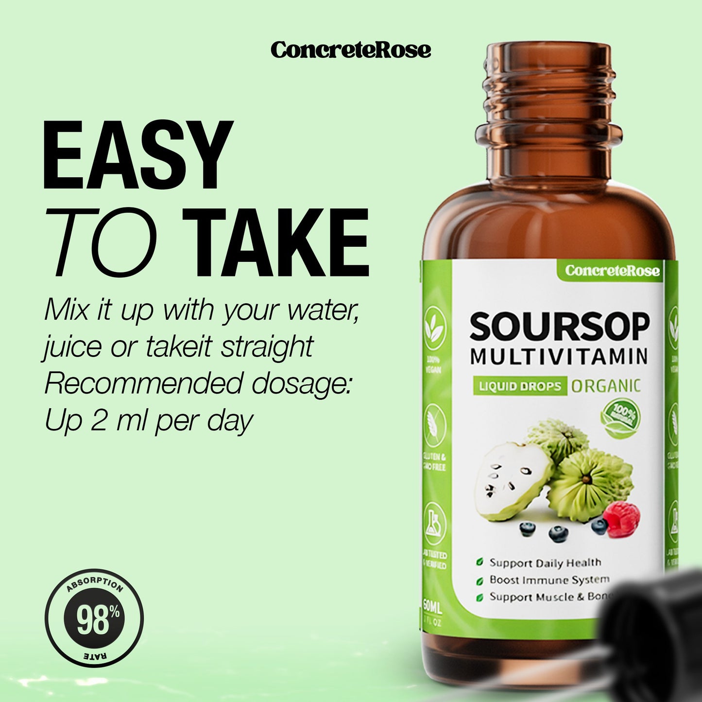 100% Pure Soursop Extract