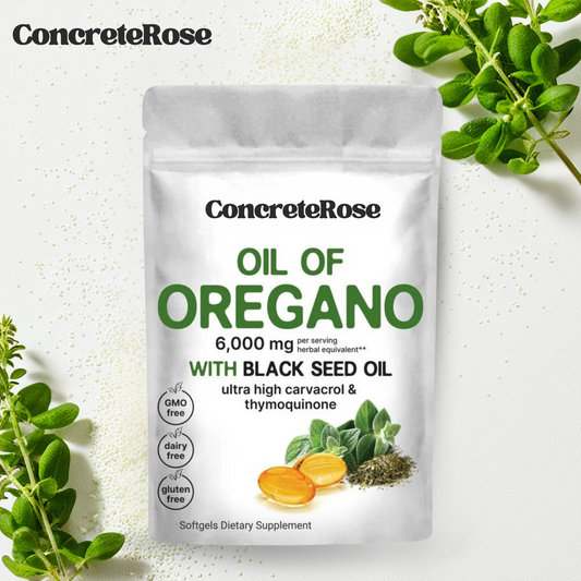 Oregano Oil with Black Seed Oil - 60 softgels